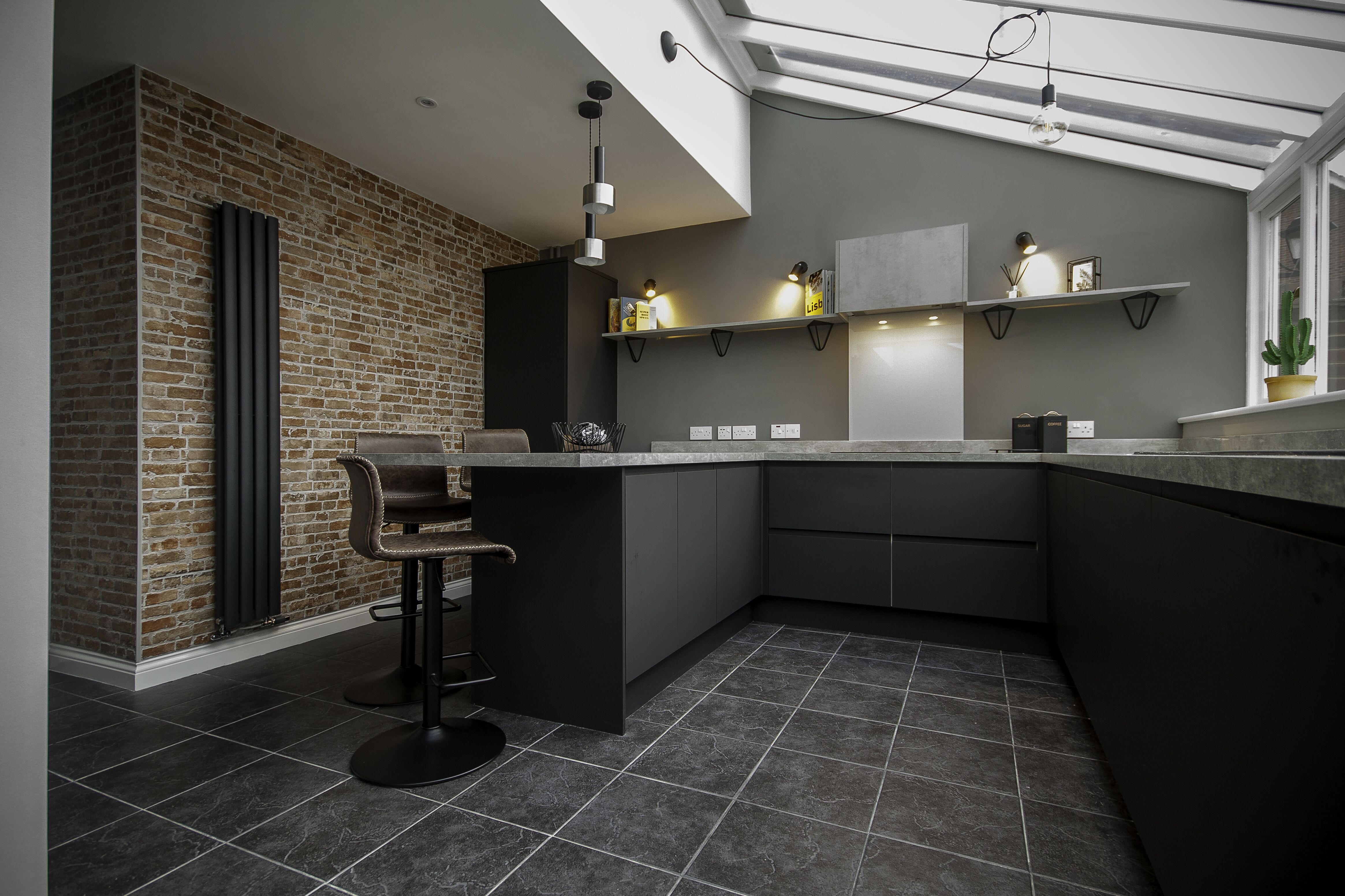 Melbourne kitchen interior designed by Cranberryhome — timeless, refined materiality