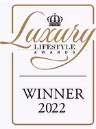 Luxury Lifestyle Awards winner 2022 badge