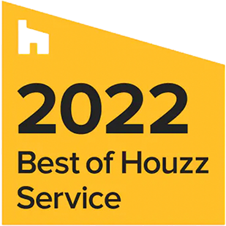 Best of Houzz award badge for customer service
