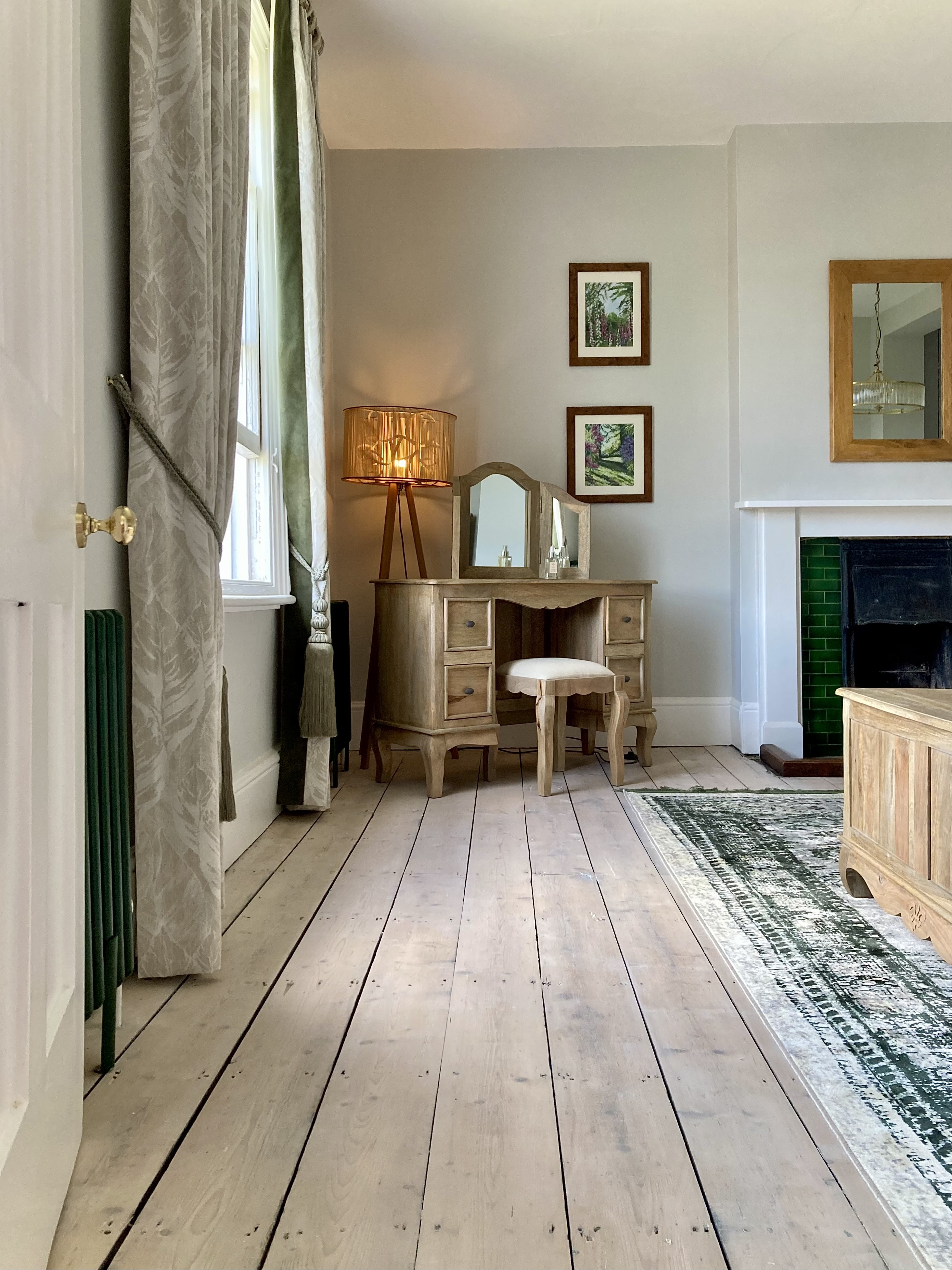 Padbury bedroom with period detailing